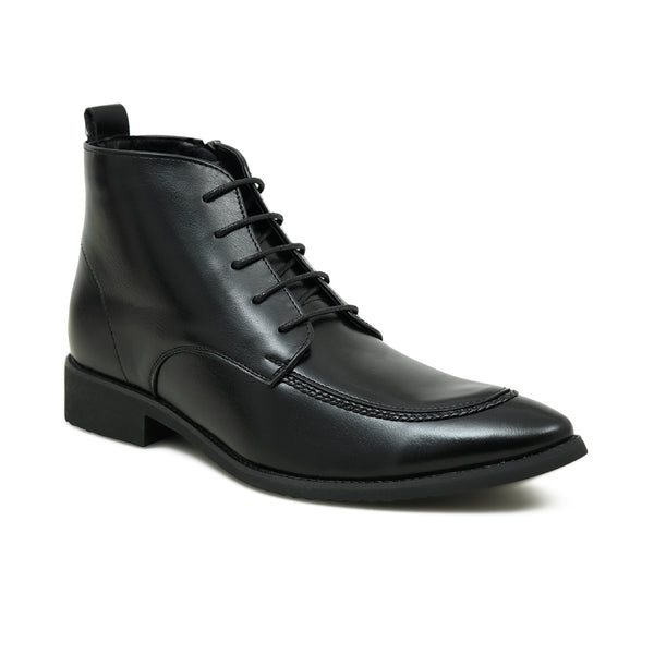 Pelle Luxur Amerigo Black Boots  For Men