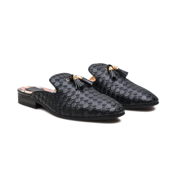 Pelle Luxur Dario Black Casual Shoes For Men
