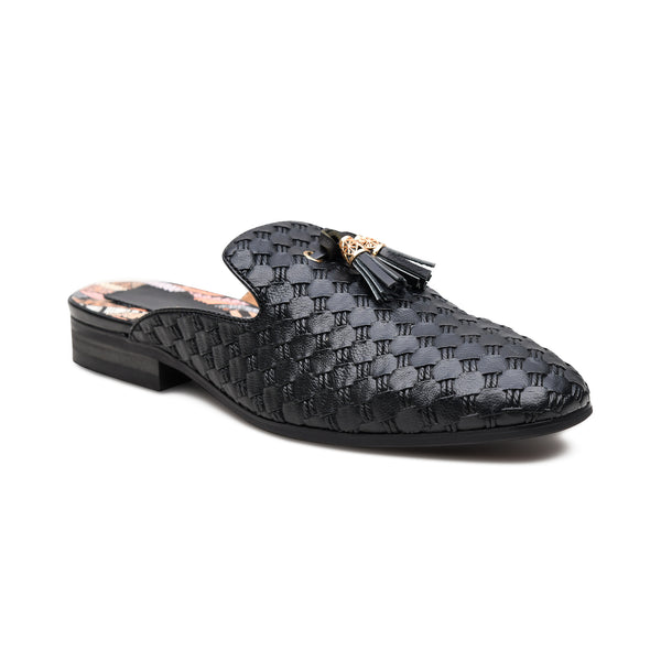 Pelle Luxur Dario Black Casual Shoes For Men