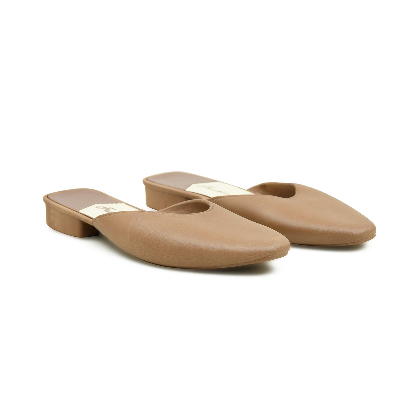 Pelle Luxur Mirabella Brown Flats For Women