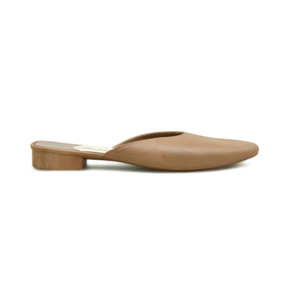 Pelle Luxur Mirabella Brown Flats For Women