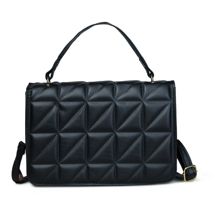 Elegant and Versatile: Pelle Luxure Medium PU Sling Bag for Women