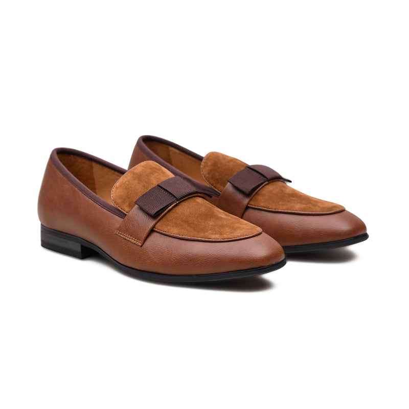 Pelle Luxur Gerardo Brown Casual Shoes For Men