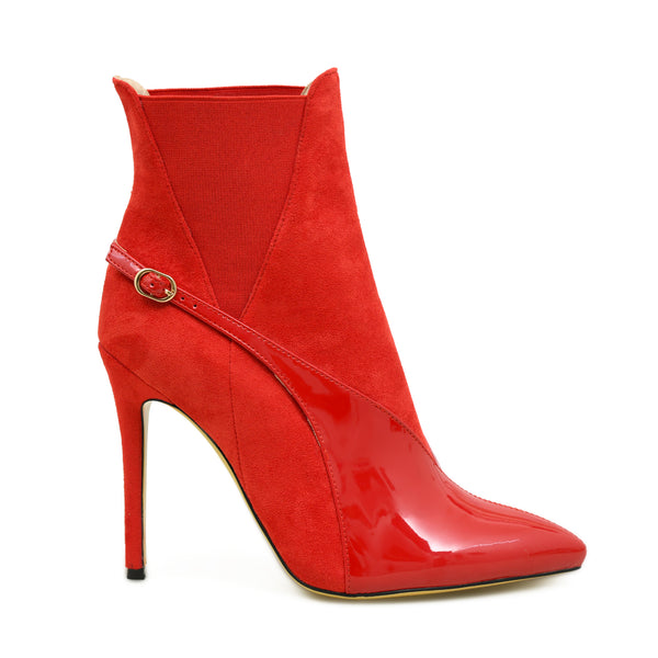Pelle Luxur Pia Red Boots For Women