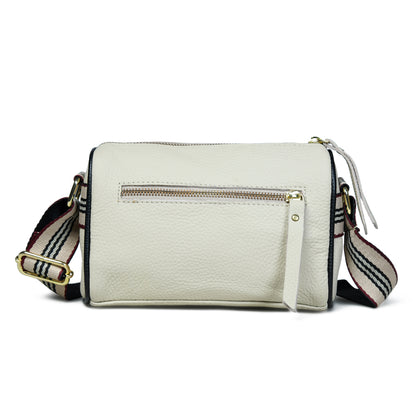 Pelle Luxure Women's PU Medium Sling Bag – Available in White, Black, Off-White, and Dark Green