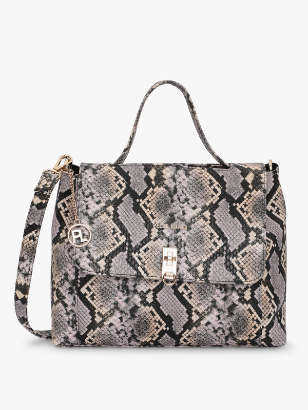 Pelle Luxur Women's Luisa Satchel Bag | Ladies Purse Handbag