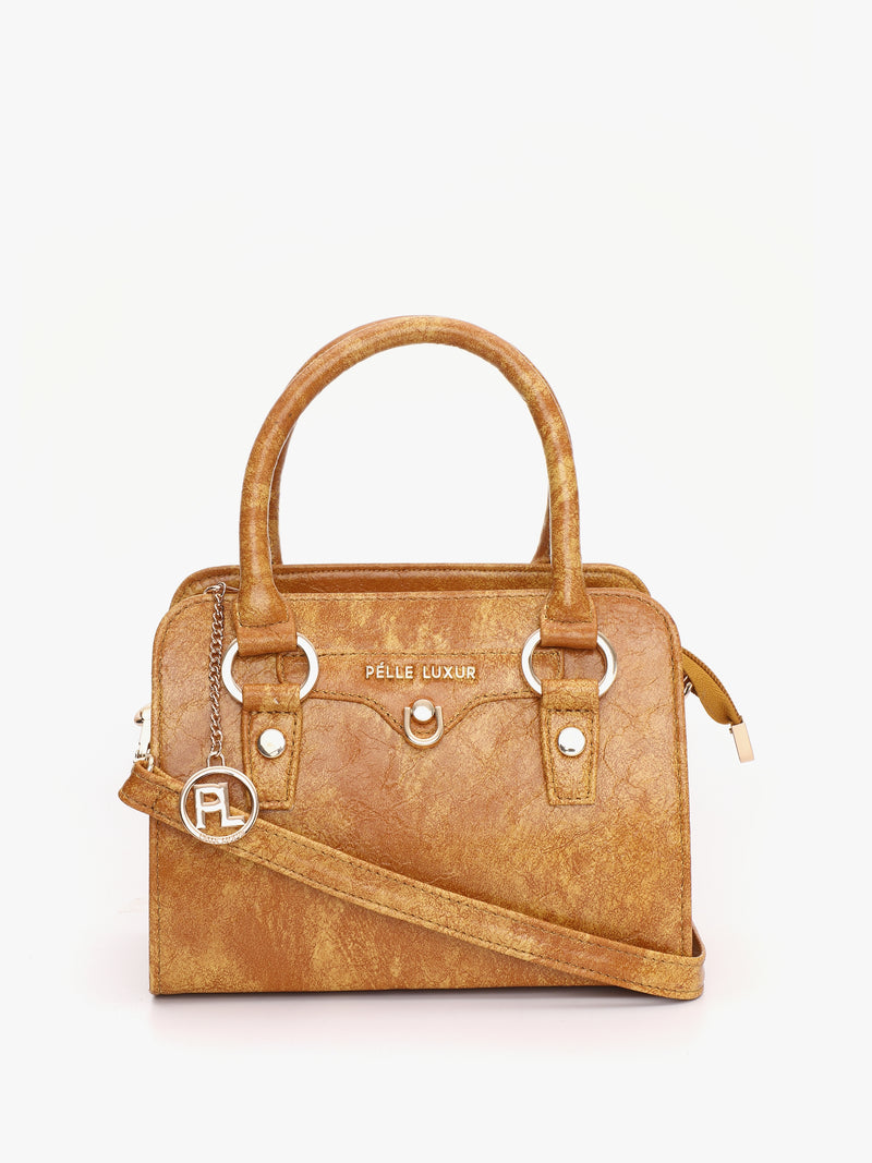 Pelle Luxur Women's Claudia Satchel Bag | Ladies Purse Handbag