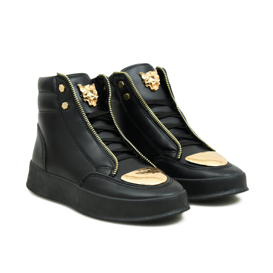 Pelle Luxur Stella Black Boots For Women