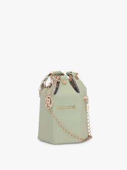 Pelle Luxur Women's Mint Green Satchel Bag