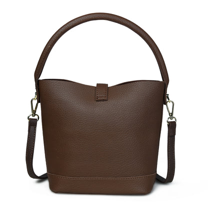 Pelle Luxure Women's PU Medium Sling Bag – Available in Black, Khaki, Chocolate Brown, and Cognac