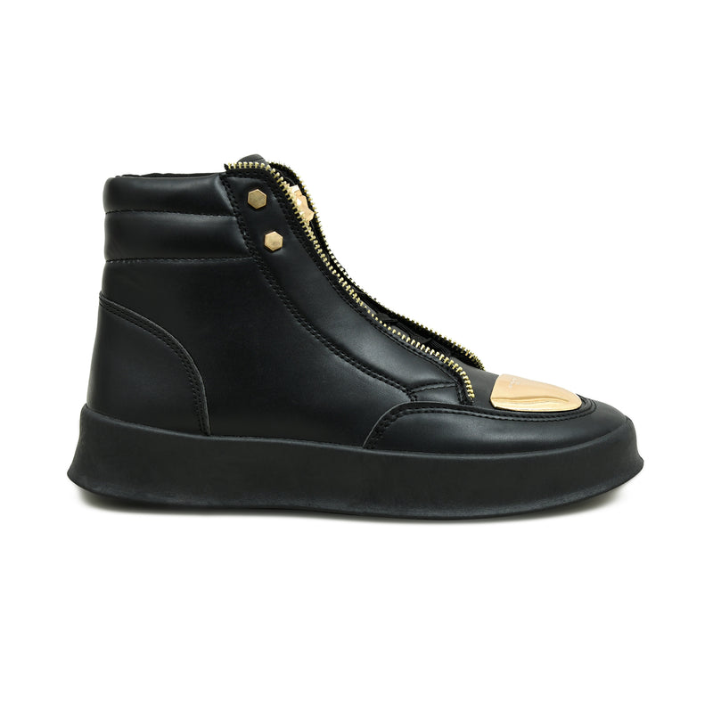 Pelle Luxur Stella Black Boots For Women