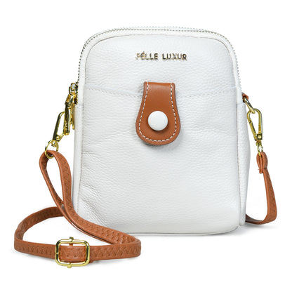 Stylish PU Small Sling Bags for Women – Available in White, Green, and Black