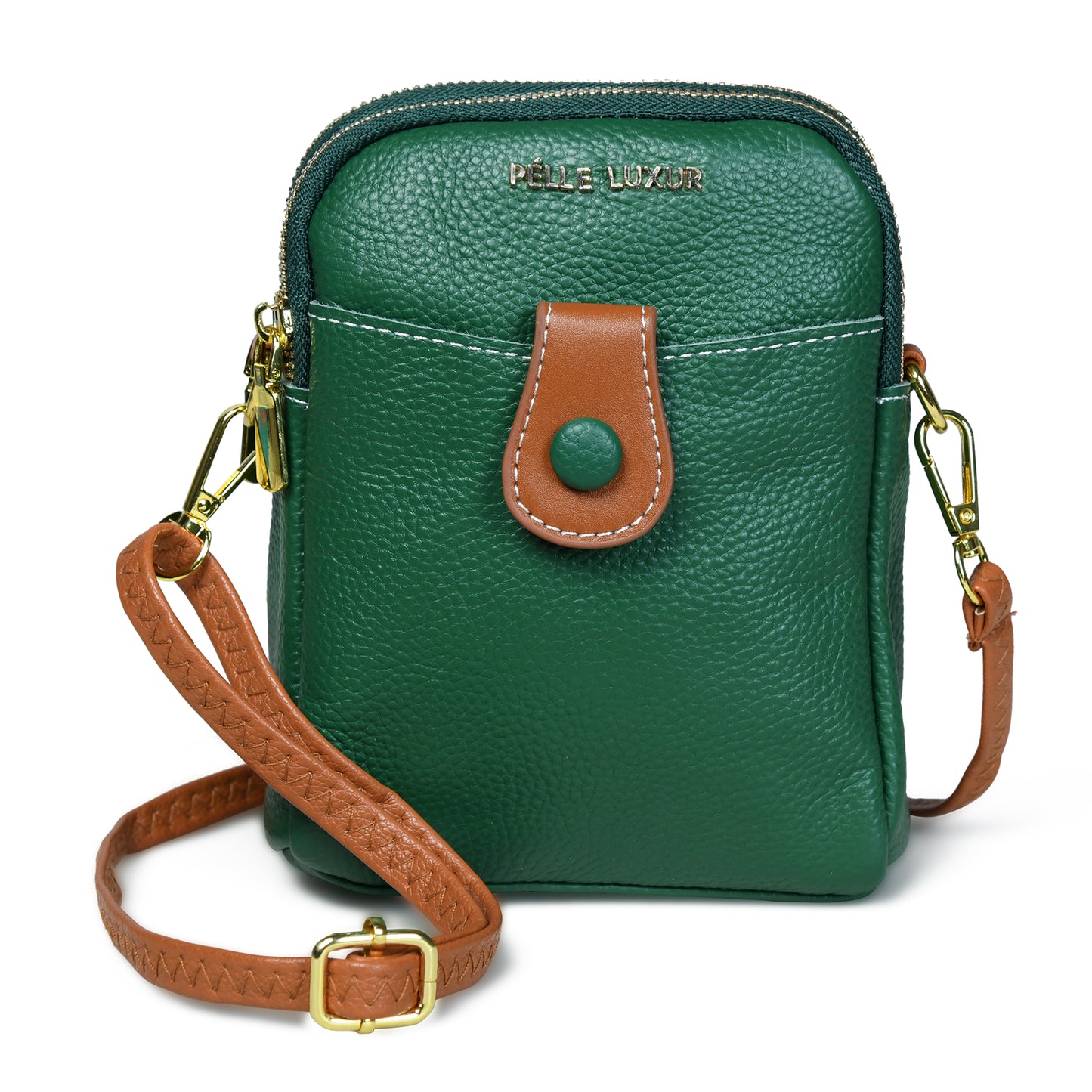 Stylish PU Small Sling Bags for Women – Available in White, Green, and Black