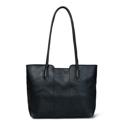 Pelle Luxure Women's PU Tote Bag – Stylish, Functional, and Versatile (Available in 4 Colors)