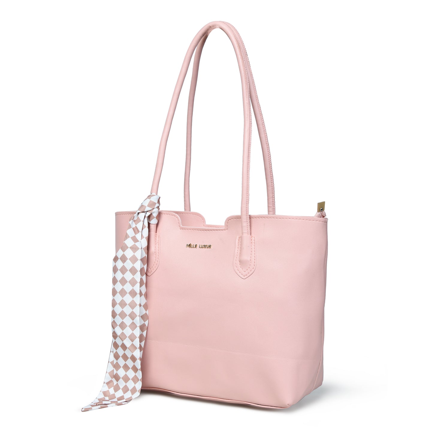 Pelle Luxure Women's PU Tote Bag – Stylish, Functional, and Versatile (Available in 4 Colors)