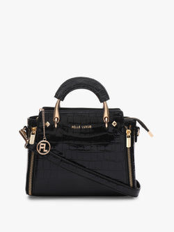 Pelle Luxur Women's Adelina Satchel Bag | Ladies Purse Handbag