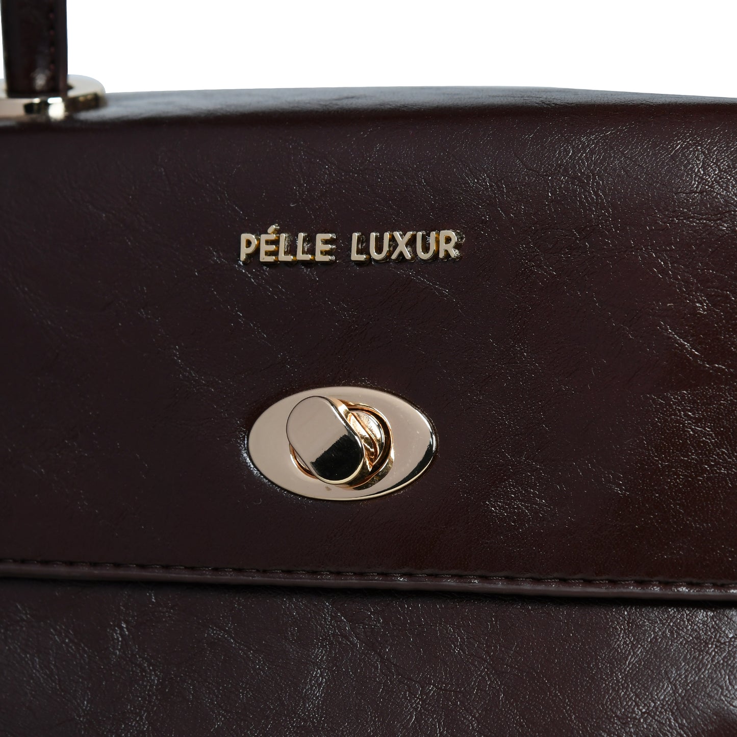 Elegant and Practical: Pelle Luxure PU Medium Sling Bag in Cognac, Black, and Chocolate Brown