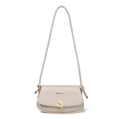 Pelle Luxure Women's PU Small Sling Bag – Stylish Colors: Pink, Khaki, White, Black, and Brown