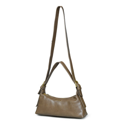 Pelle Luxure PU Small Sling Bag – Perfect for Women in Light Brown, Black, and Brown