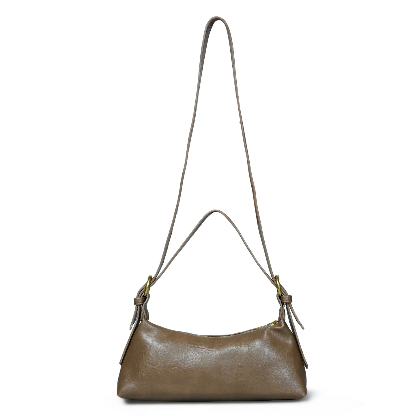 Pelle Luxure PU Small Sling Bag – Perfect for Women in Light Brown, Black, and Brown