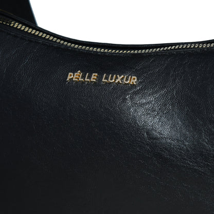 Pelle Luxure PU Small Sling Bag – Perfect for Women in Light Brown, Black, and Brown