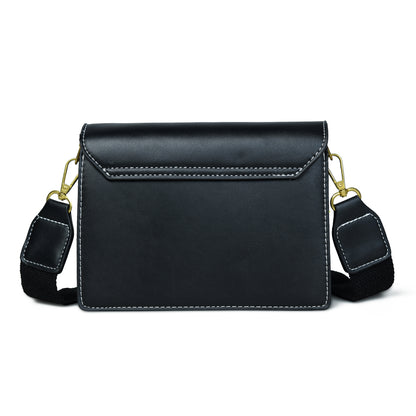 Pelle Luxure Women's Small PU Sling Bag – Black with Card Pocket