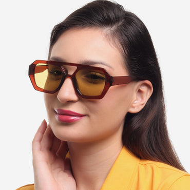 Pelle Luxur Unisex Sunglasses PLSG8425 - Buy 1 Get 1 Free