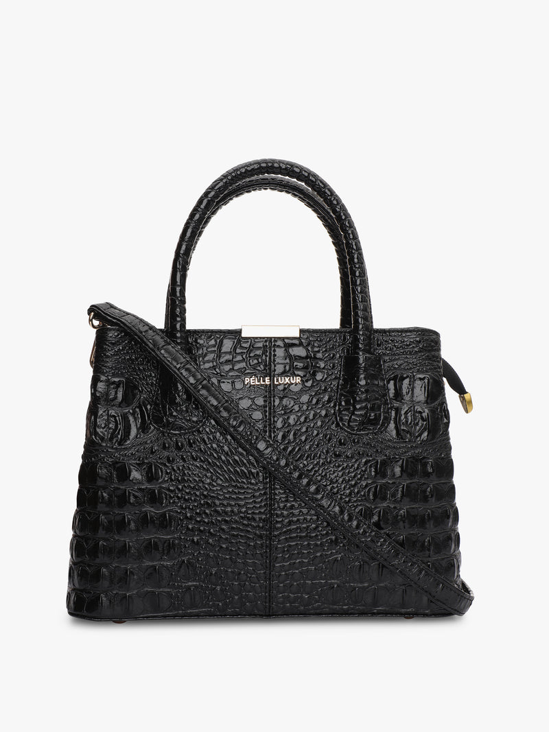 Pelle Luxur Women's Luciana Satchel Bag | Ladies Purse Handbag