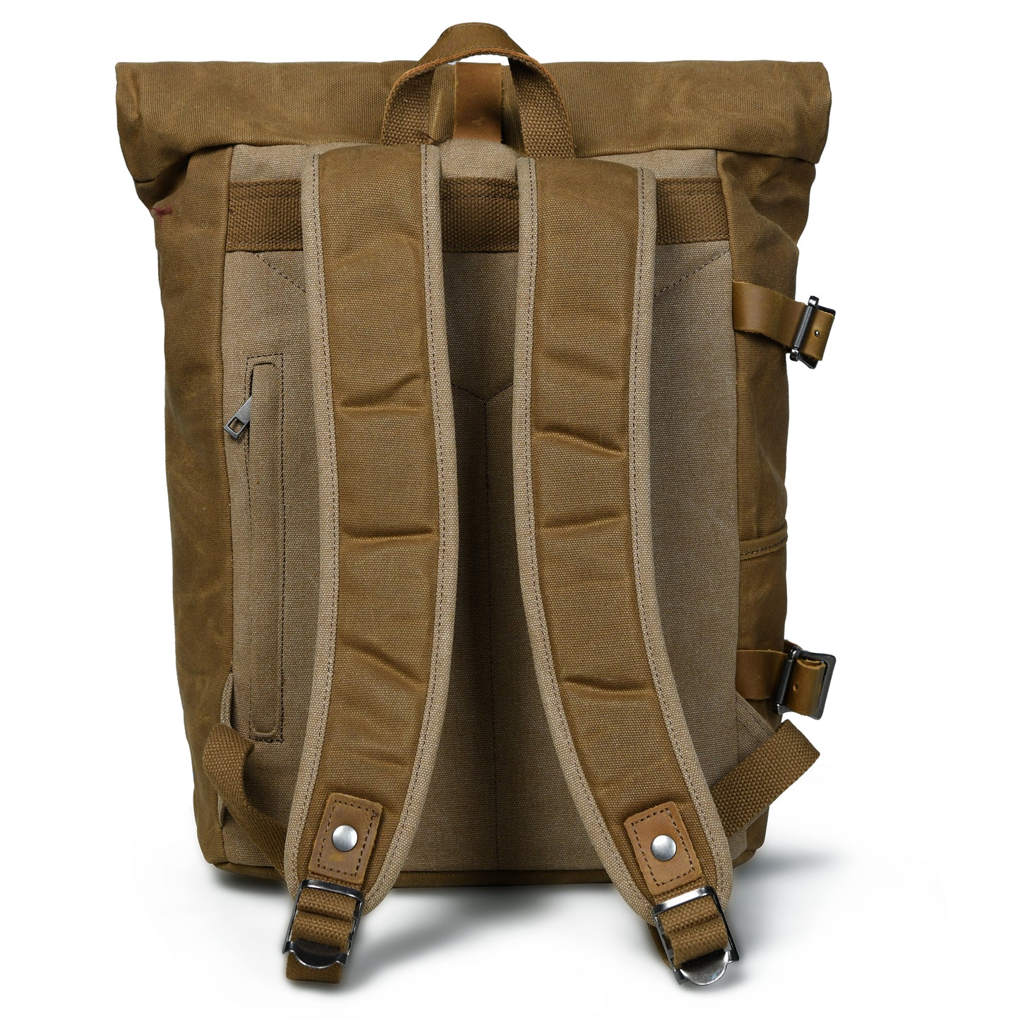 Elegant and Practical Brown Canvas Backpack for Everyday Use