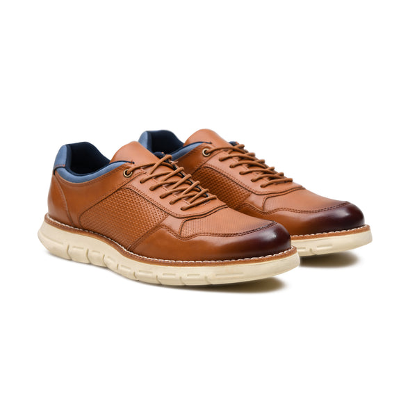 Pelle Luxur Bruno Brown Casual Shoes For Men
