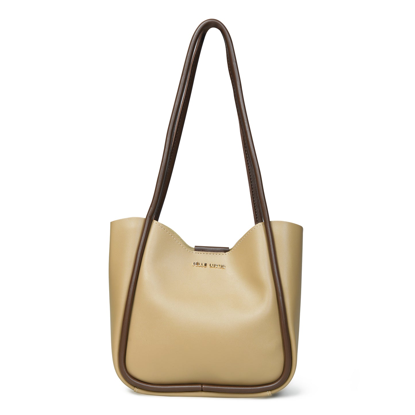 Pelle Luxure Brown Handbag – Perfect for Casual or Formal Wear