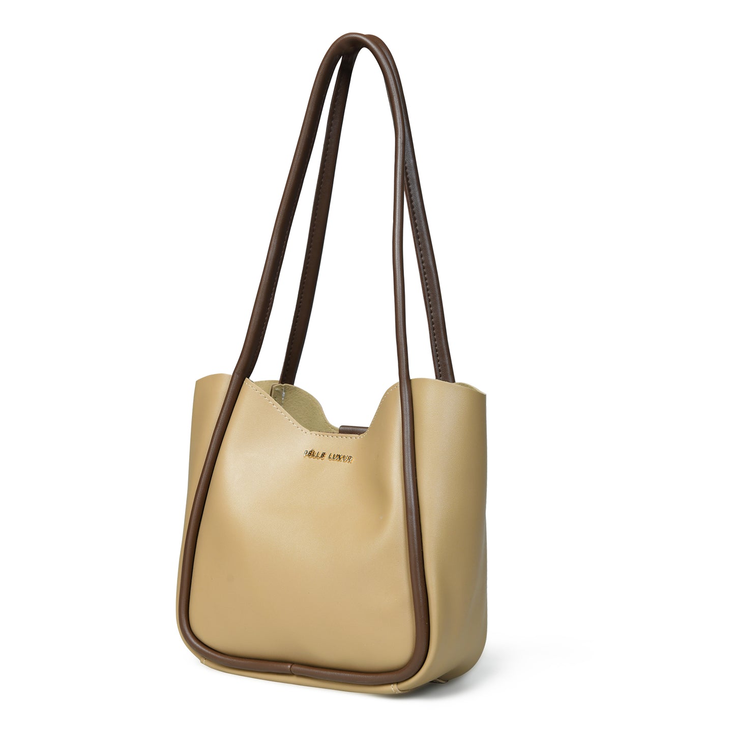 Pelle Luxure Brown Handbag – Perfect for Casual or Formal Wear