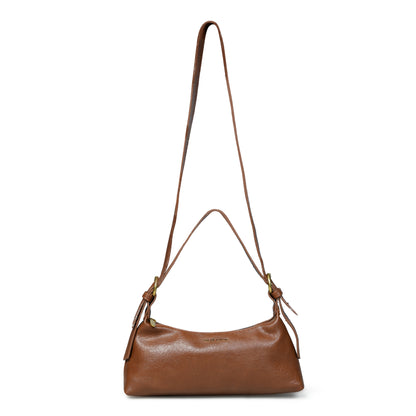 Pelle Luxure PU Small Sling Bag – Perfect for Women in Light Brown, Black, and Brown