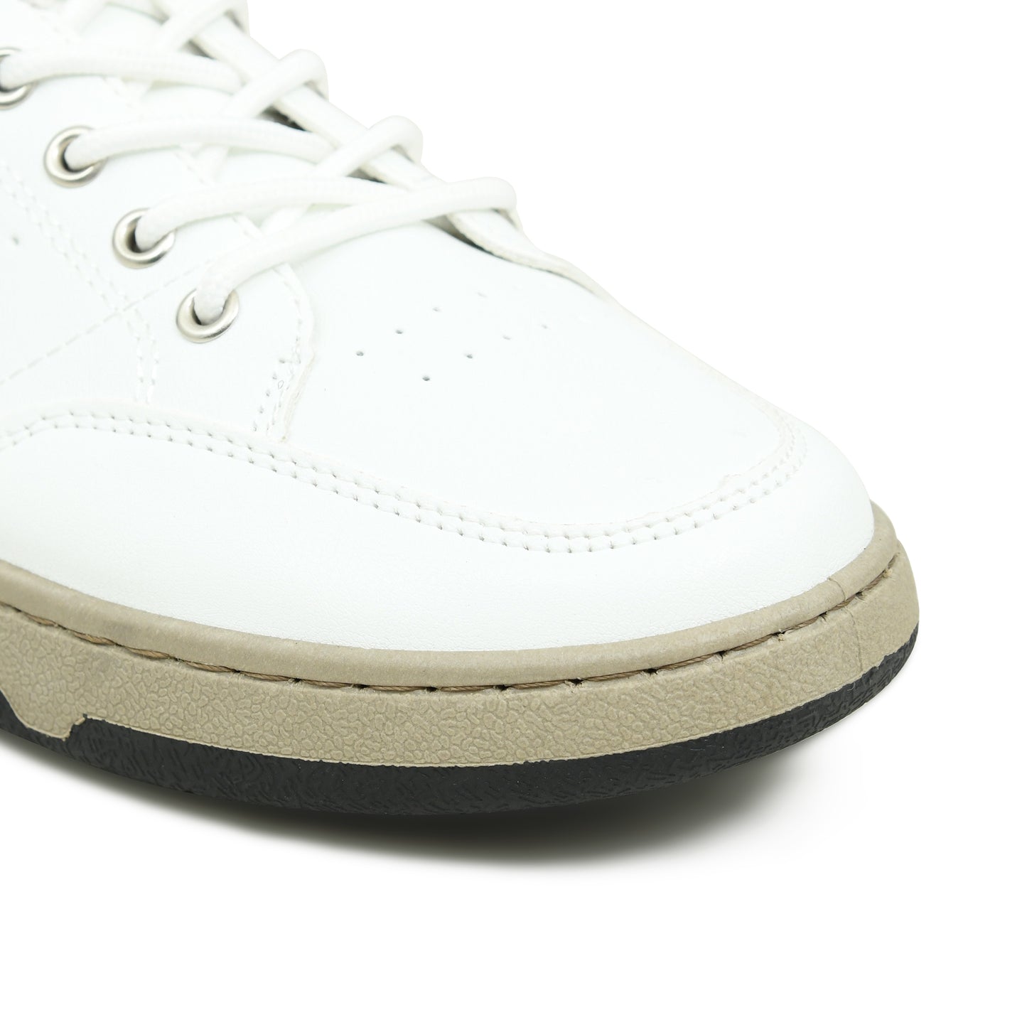 Pelle Luxur Leonardo White Sneaker Shoes For Men