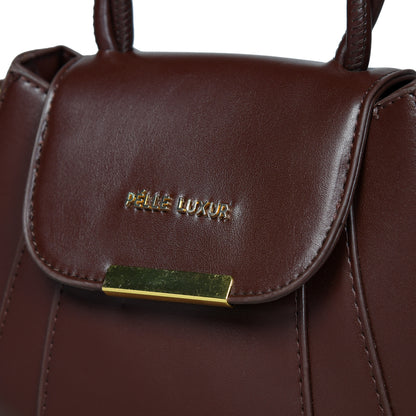 Pelle Luxure Women's PU Medium Sling Bag – Available in Black, Brown, and Chocolate Brown