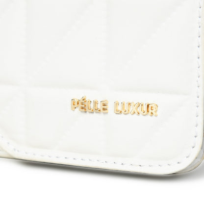 Elegant and Versatile: Pelle Luxure Medium PU Sling Bag for Women