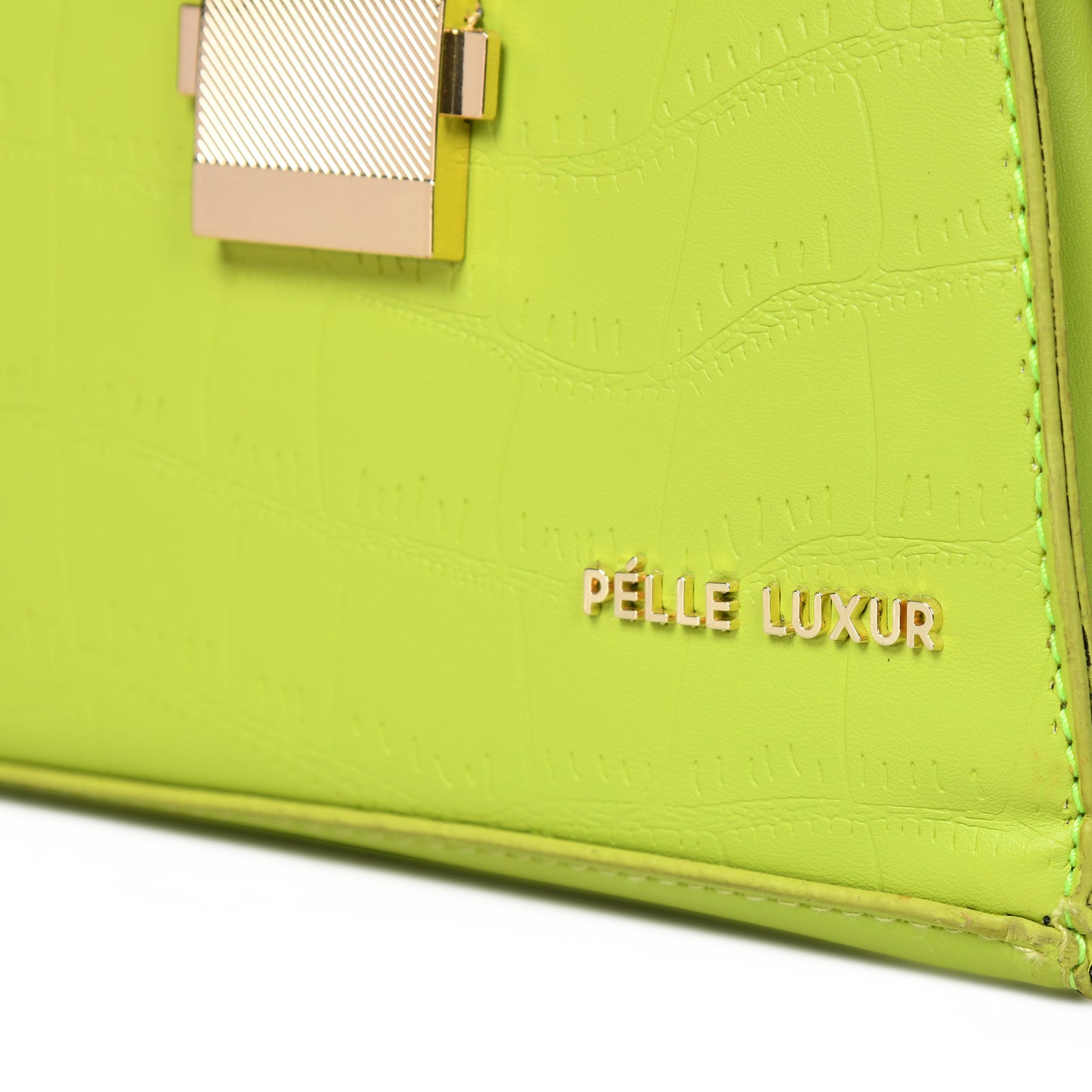 Elegant and Functional: Pelle Luxure Women's Sling Bag with Detachable Handles- Available in Brown, Green, Peach, and Pink