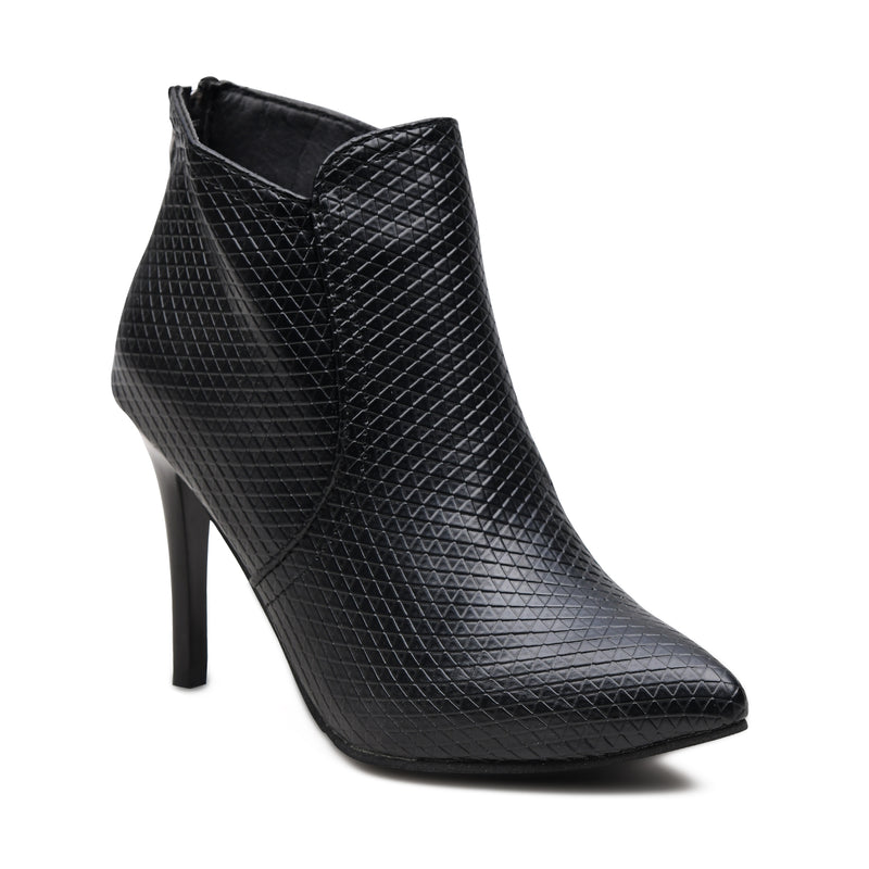 Pelle Luxur Benedetta Black Boots For Women