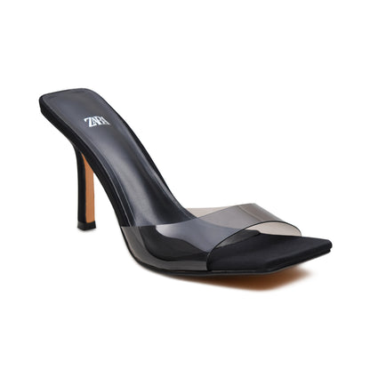 Pelle Luxur Melissa Black Sandals for Women