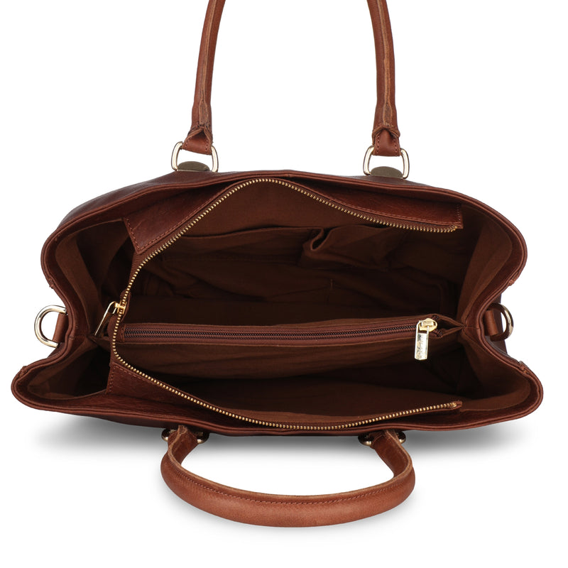 Cloven Medium Satchel Handbag
