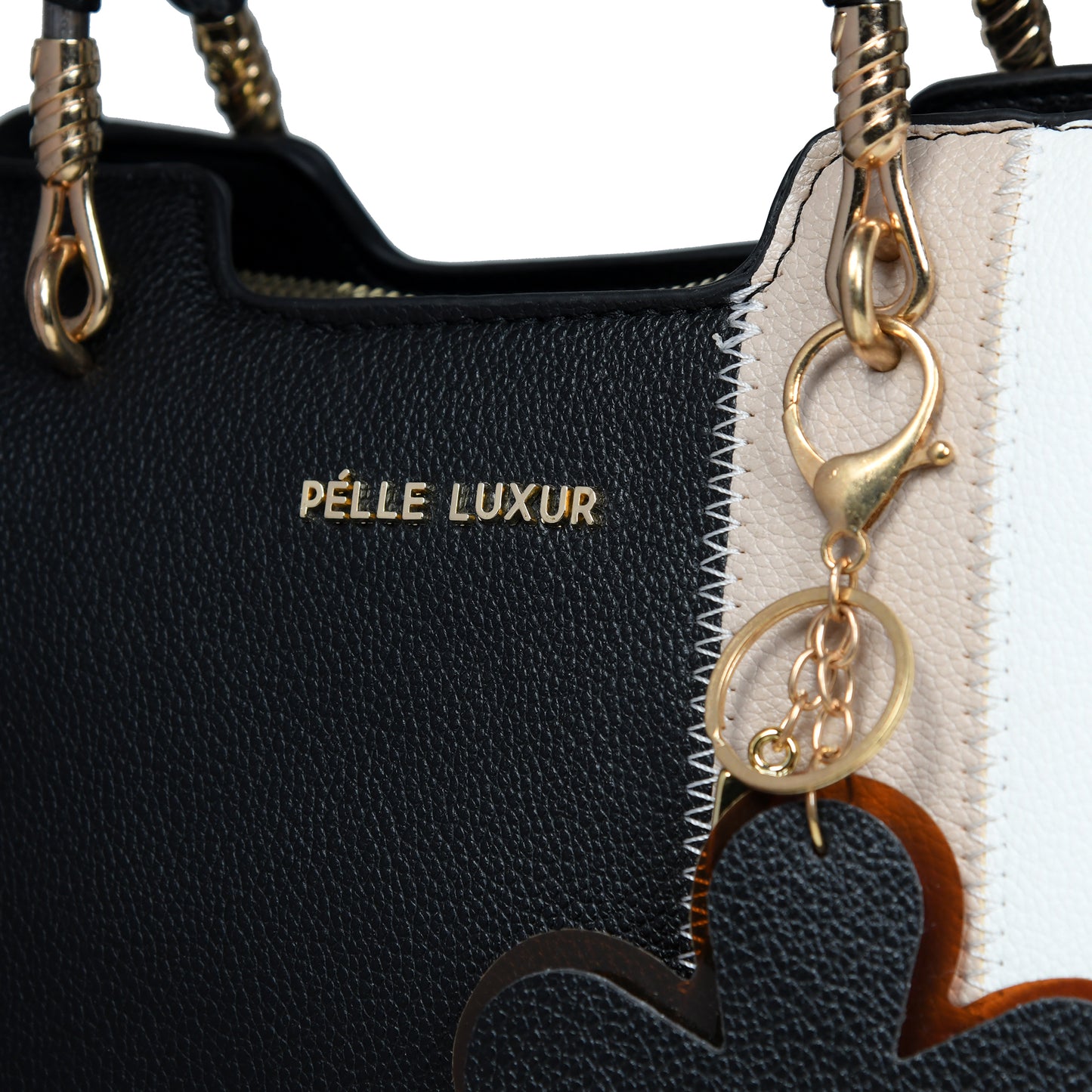 Elevate Your Look with Pelle Luxure Small PU Handbag – Black,  Brown and Pink