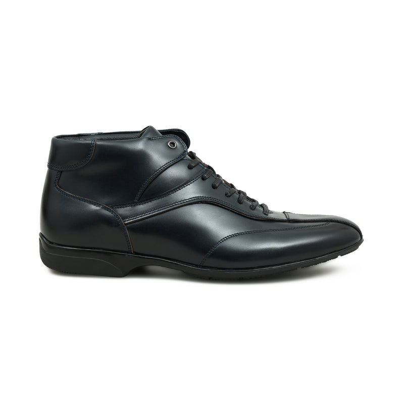 Pelle Luxur Aurelio Black Sneaker Shoes For Men