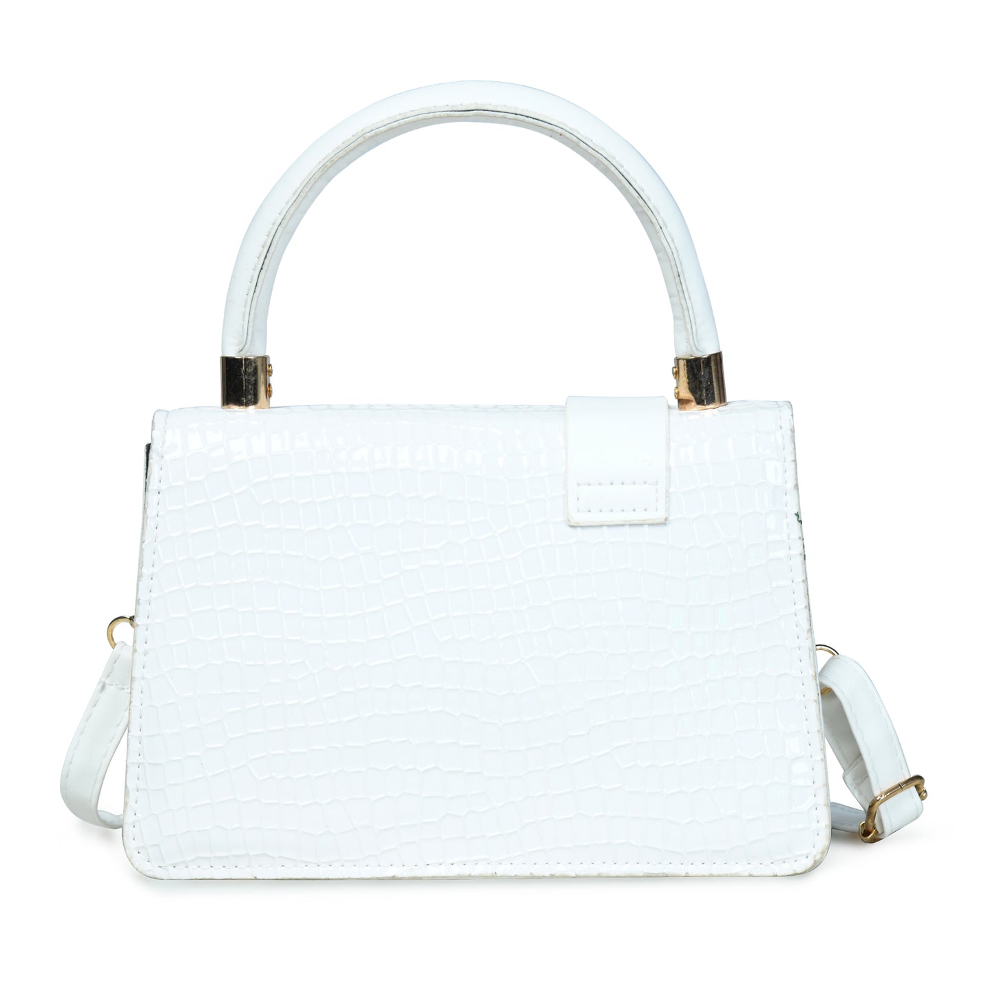 Pelle Luxure Women's PU Small Sling Bag – Available in Blue, White, Green, and Black