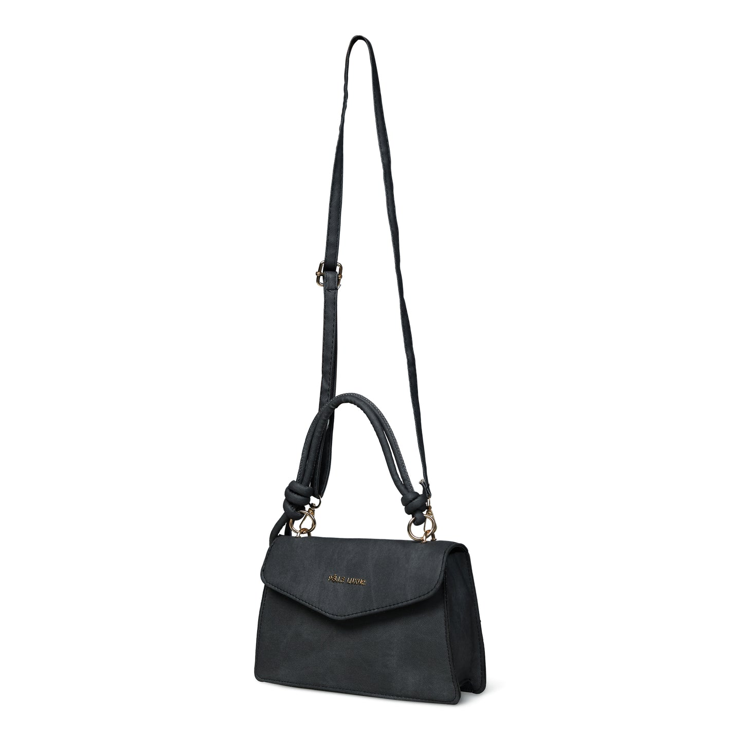 Effortlessly Stylish: The Pelle Luxure Small PU Sling Bag – A Must-Have!