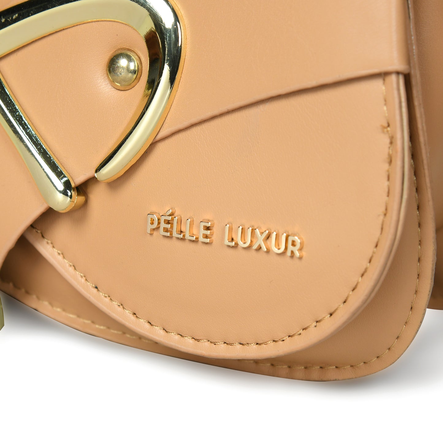 Pelle Luxure PU Small Sling Bag – Perfect Accessory in Black, White, Brown, and Tan