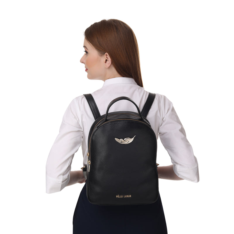 Alana Leaf Medium Fashon Backpack