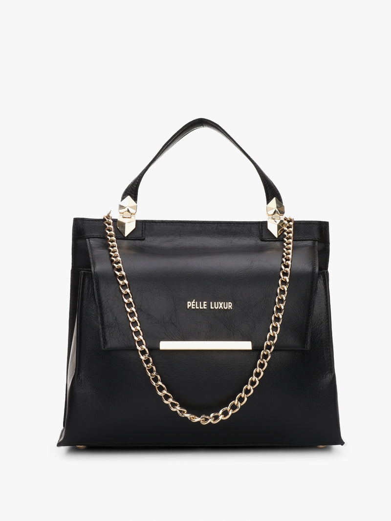 Pomen Large Satchel Handbag