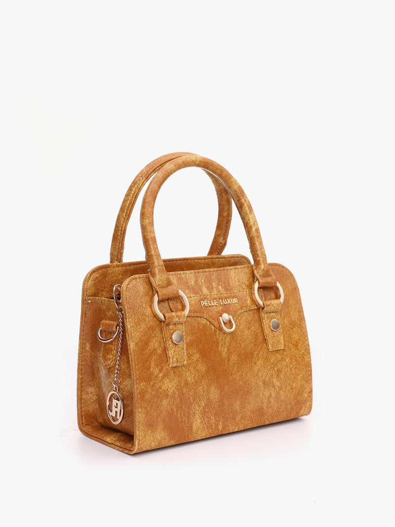 Pelle Luxur Women's Claudia Satchel Bag | Ladies Purse Handbag