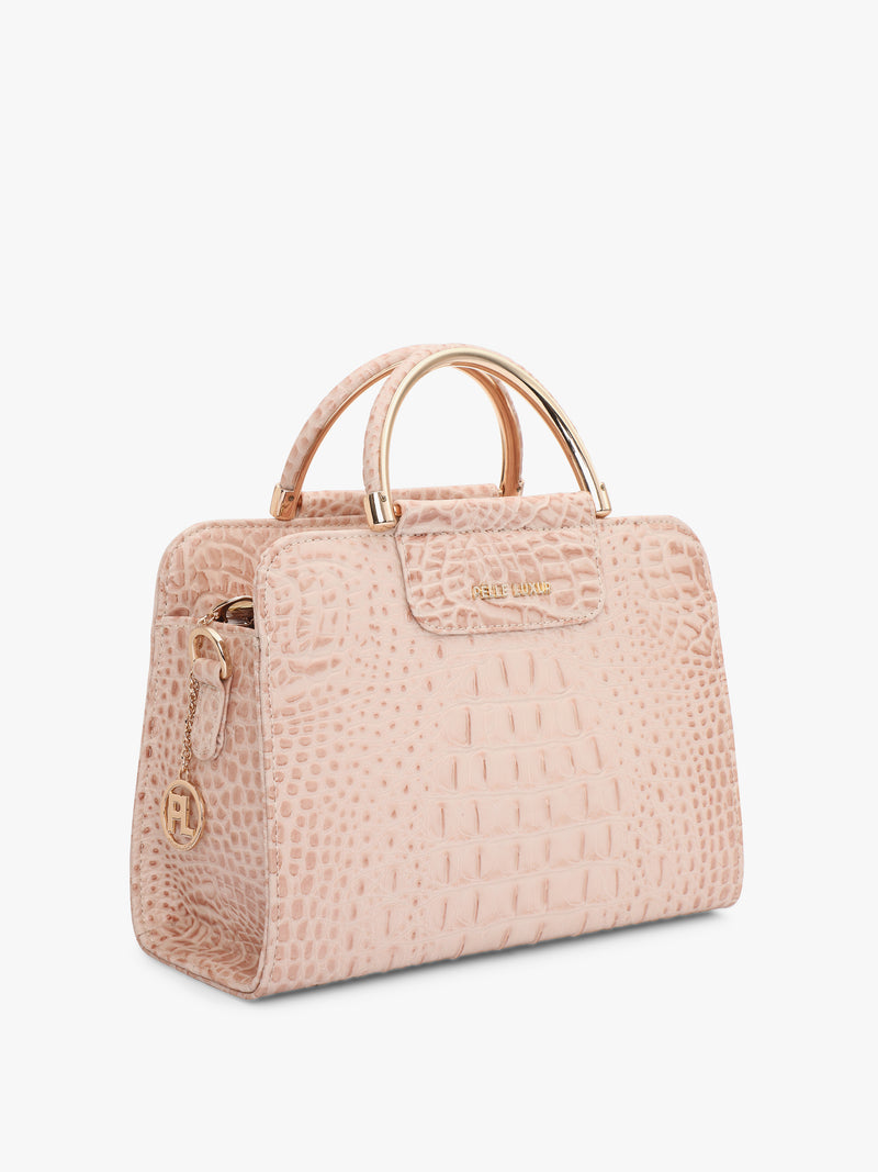 Pelle Luxur Women's Viviana Satchel Bag | Ladies Purse Handbag