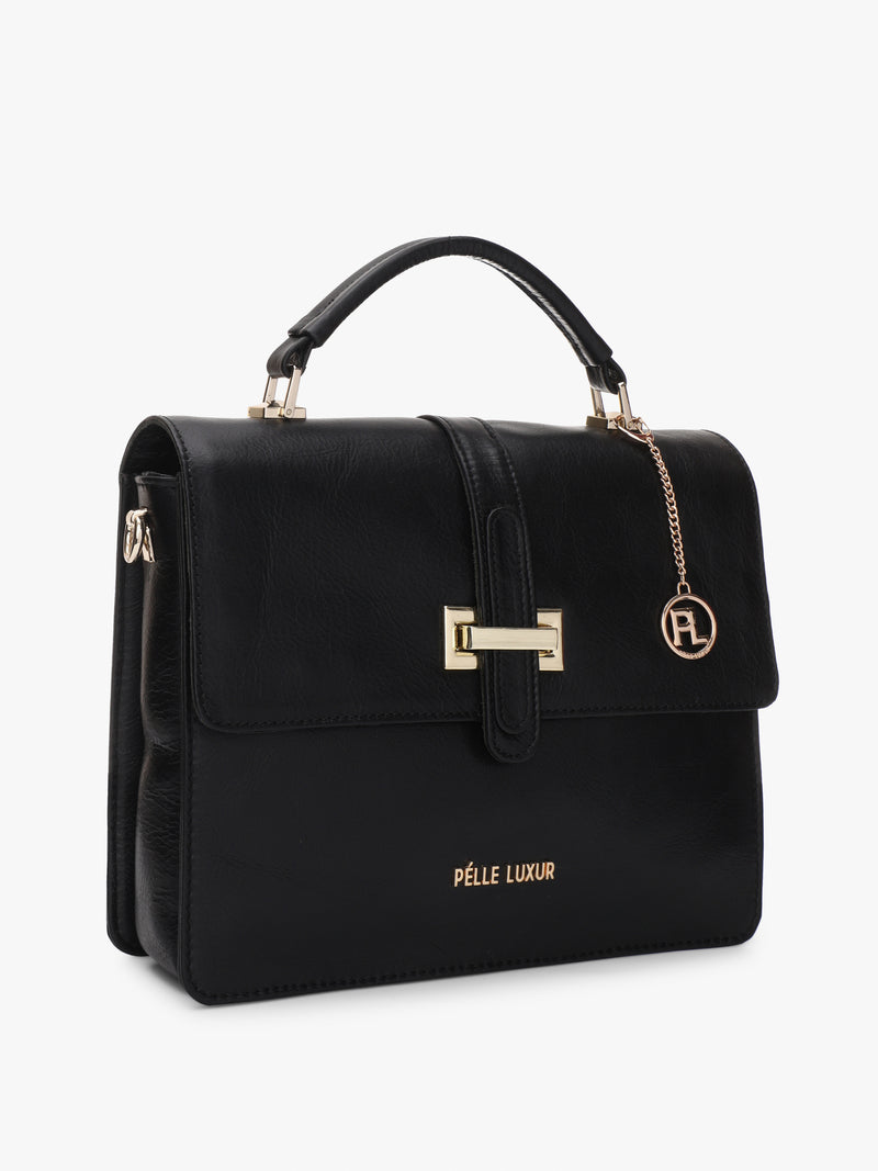 Brito Medium Satchel Handbag